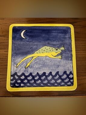 Clay Based Handcrafted in Mexico Trivet or Can be Hung